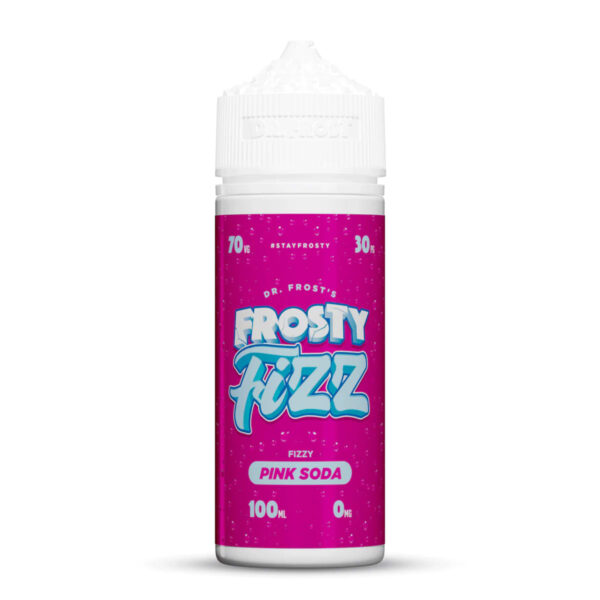 FIZZY PINK SODA FROSTY FIZZ 100ML E LIQUID DR FROST