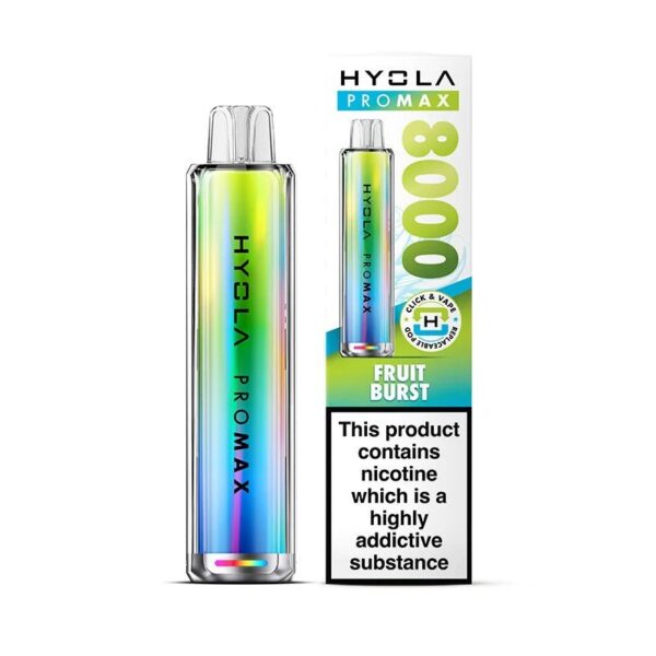 HYOLA PRO MAX 8000 PREFILLED POD VAPE KIT 20MG - Image 36