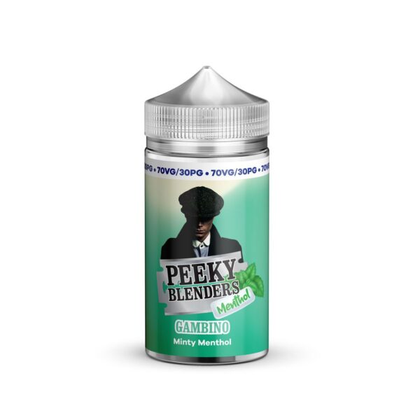 GAMBINO MENTHOL 200ML E LIQUID PEEKY BLENDER