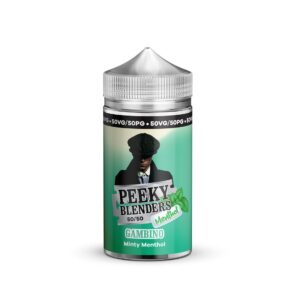 GAMBINO MENTHOL 200ML E LIQUID 50/50 PEEKY BLENDER