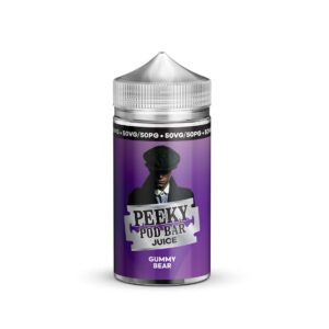 GUMMY BEAR 200ML E LIQUID 50/50 PEEKY POD BAR