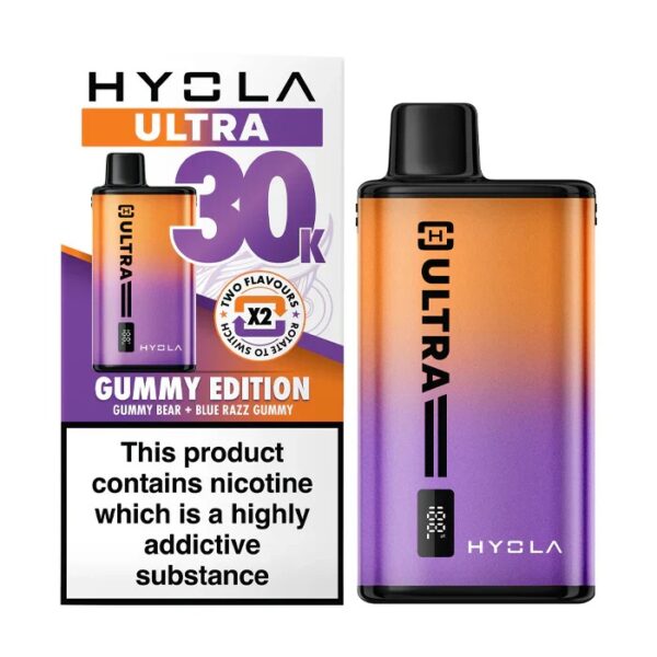 HYOLA ULTRA 30K PREFILLED POD VAPE KIT 20MG - Image 22