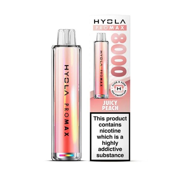 HYOLA PRO MAX 8000 PREFILLED POD VAPE KIT 20MG - Image 40
