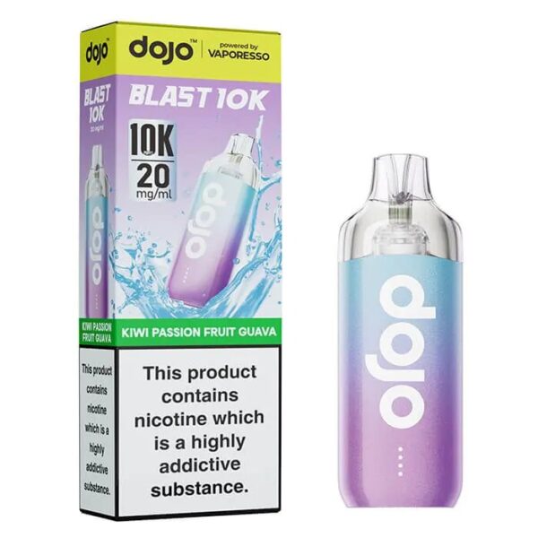 VAPORESSO DOJO BLAST 10K PREFILLED POD VAPE KIT 20MG - Image 24