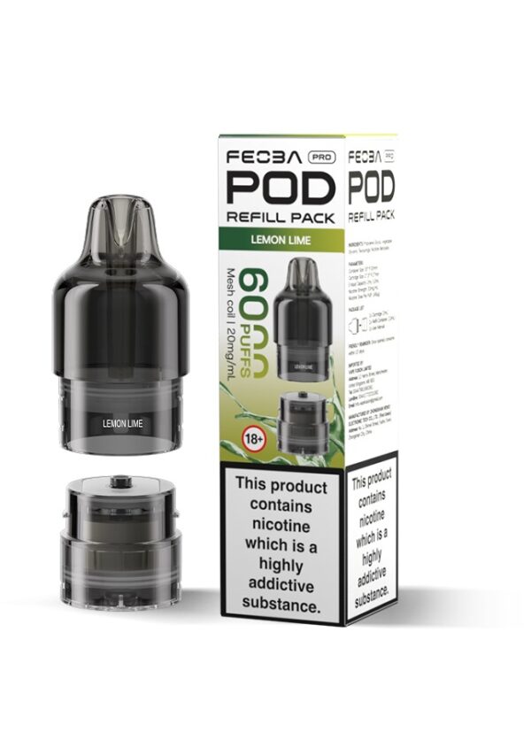 FEOBA BAR PRO 6000 PREFILLED VAPE PODS 20MG - Image 4