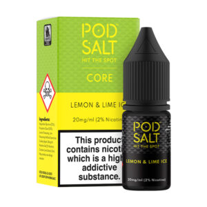 LEMON & LIME ICE 10ML NIC SALT POD SALT