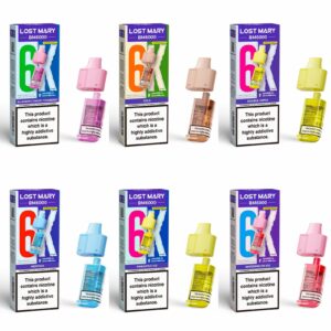 LOST MARY BM6000 PREFILLED PODS 20MG