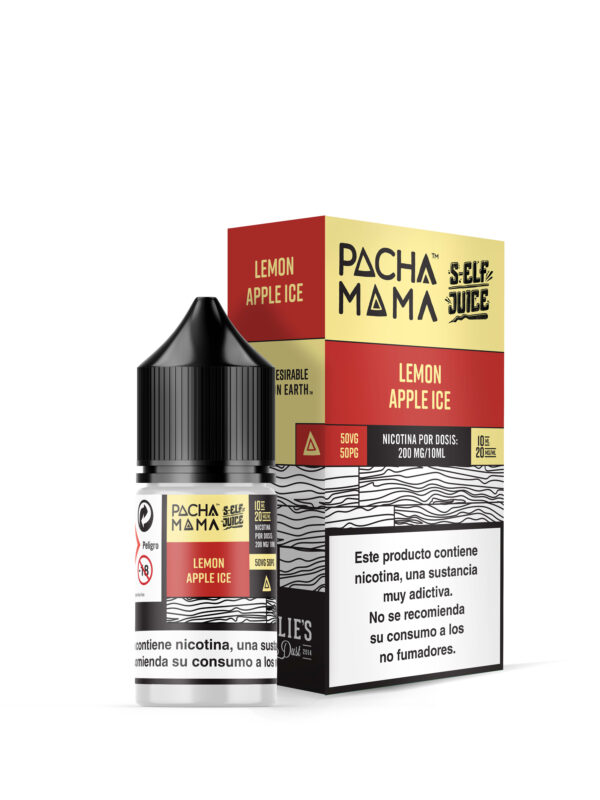 LEMON APPLE ICE NIC SALT 10ML PACHA MAMA S-ELF JUICE