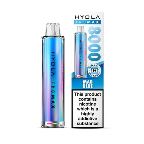 HYOLA PRO MAX 8000 PREFILLED POD VAPE KIT 20MG - Image 2