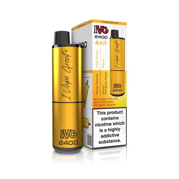 IVG 2400 RECHARGEABLE PREFILLED POD VAPE KIT 20MG - Image 18