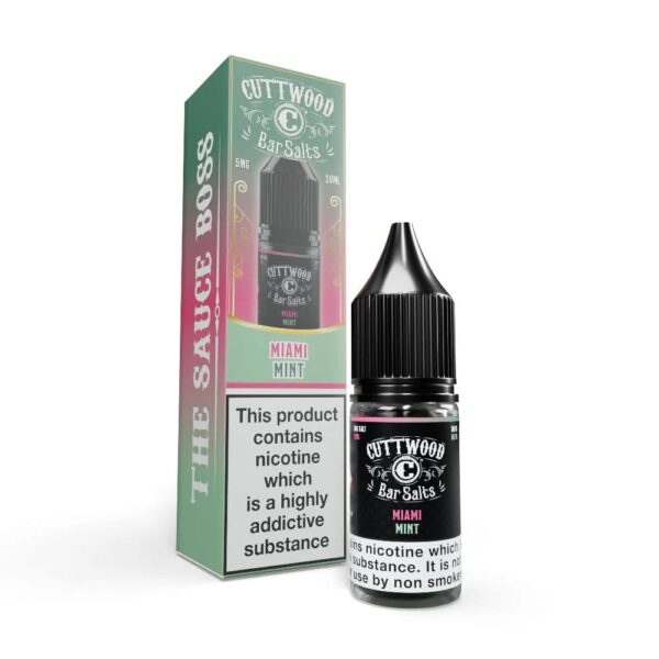 MIAMI MINT BAR SALTS 10ML NIC SALT CUTTWOOD