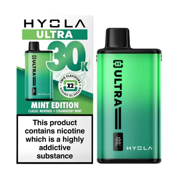 HYOLA ULTRA 30K PREFILLED POD VAPE KIT 20MG - Image 30