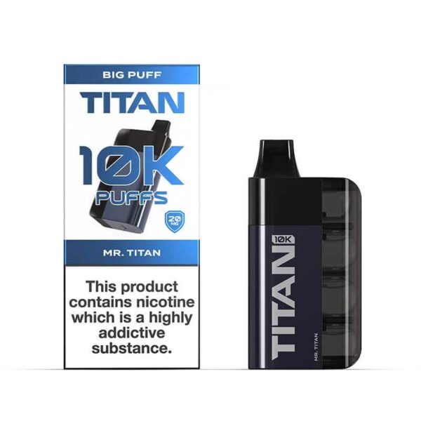 TITAN 10K PREFILLED POD VAPE KIT 20MG - Image 5