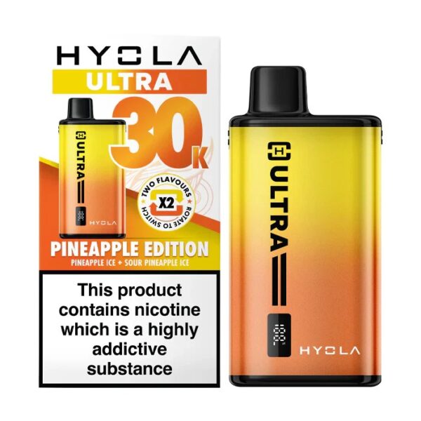 HYOLA ULTRA 30K PREFILLED POD VAPE KIT 20MG - Image 11
