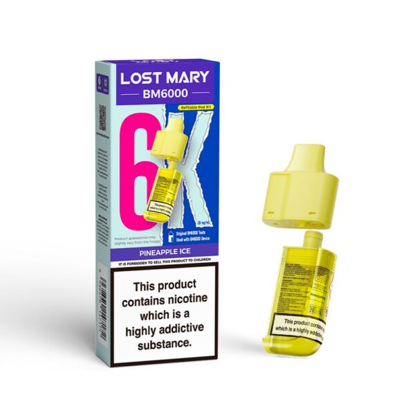 LOST MARY BM6000 PREFILLED PODS 20MG - Image 13