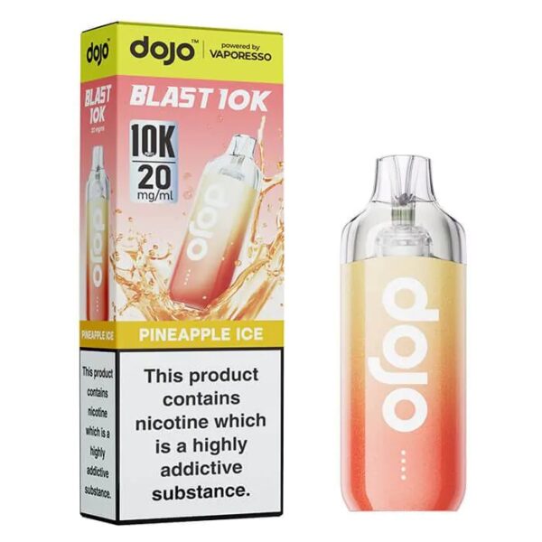 VAPORESSO DOJO BLAST 10K PREFILLED POD VAPE KIT 20MG - Image 28