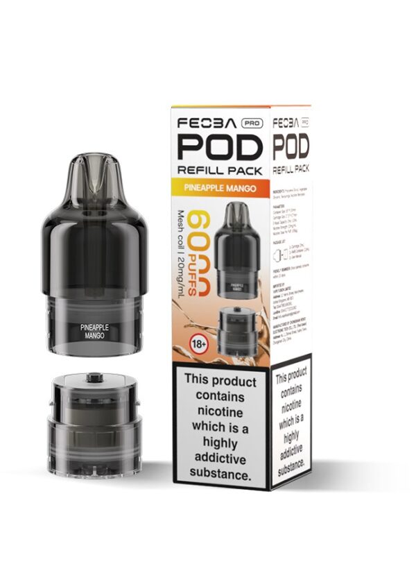 FEOBA BAR PRO 6000 PREFILLED VAPE PODS 20MG - Image 5
