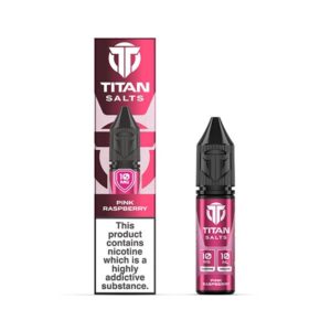 PINK RASPBERRY 10ML NIC SALT TITAN SALTS