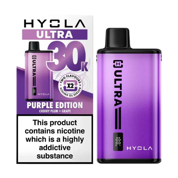 HYOLA ULTRA 30K PREFILLED POD VAPE KIT 20MG - Image 34