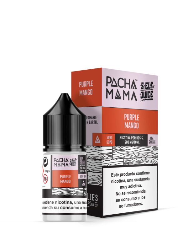 PURPLE MANGO NIC SALT 10ML PACHA MAMA S-ELF JUICE