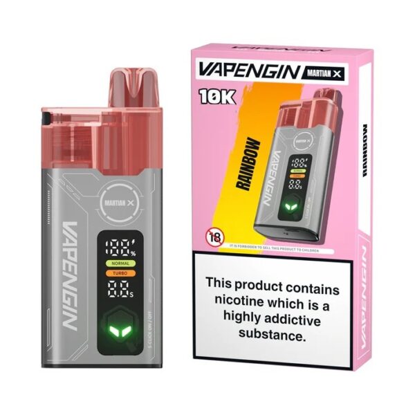 VAPENGIN MARTIAN X 10K PREFILLED POD VAPE KIT 20MG - Image 24