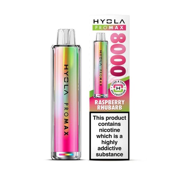 HYOLA PRO MAX 8000 PREFILLED POD VAPE KIT 20MG - Image 4