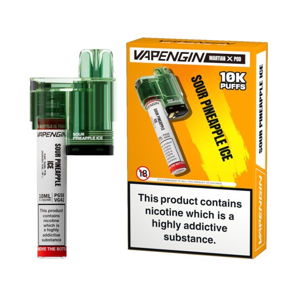 VAPENGIN MARTIAN X 10K PREFILLED VAPE PODS 20MG - Image 12