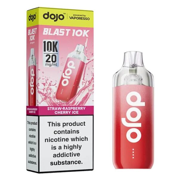 VAPORESSO DOJO BLAST 10K PREFILLED POD VAPE KIT 20MG - Image 32