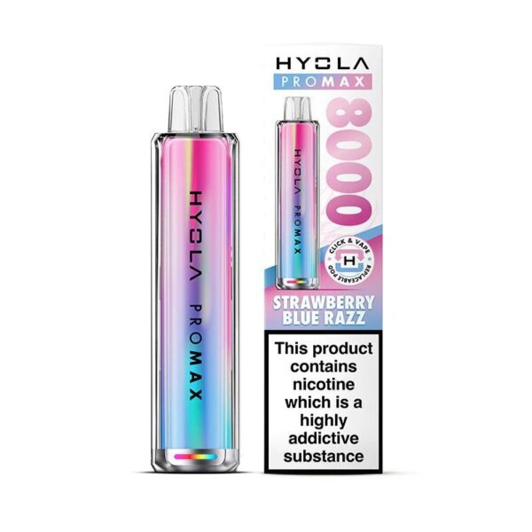 HYOLA PRO MAX 8000 PREFILLED POD VAPE KIT 20MG - Image 8