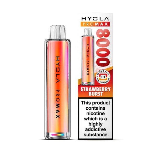 HYOLA PRO MAX 8000 PREFILLED POD VAPE KIT 20MG - Image 10