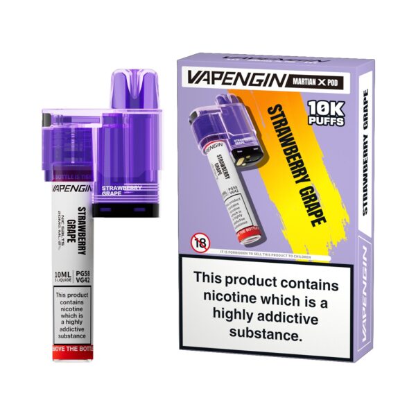 VAPENGIN MARTIAN X 10K PREFILLED VAPE PODS 20MG - Image 13