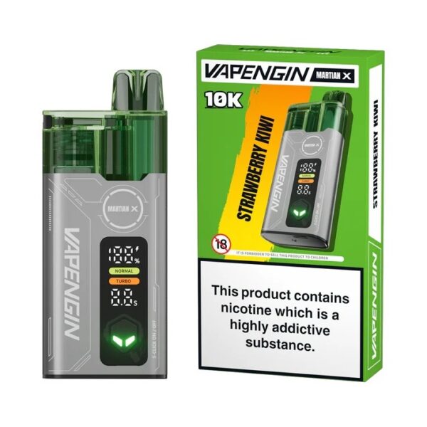 VAPENGIN MARTIAN X 10K PREFILLED POD VAPE KIT 20MG - Image 30