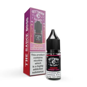 STRAWBERRY RASPBERRY CHERRY BAR SALTS 10ML NIC SALT CUTTWOOD