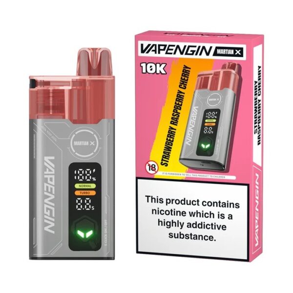 VAPENGIN MARTIAN X 10K PREFILLED POD VAPE KIT 20MG - Image 2