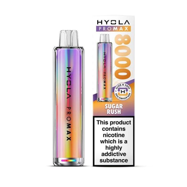 HYOLA PRO MAX 8000 PREFILLED POD VAPE KIT 20MG - Image 12