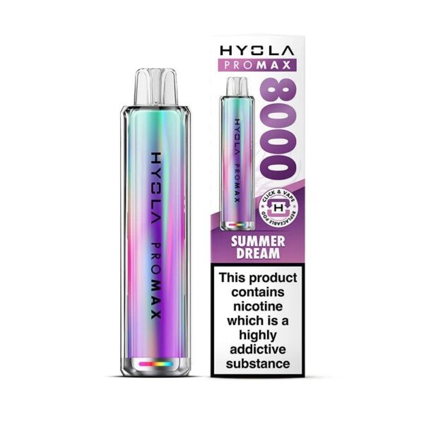 HYOLA PRO MAX 8000 PREFILLED POD VAPE KIT 20MG - Image 14