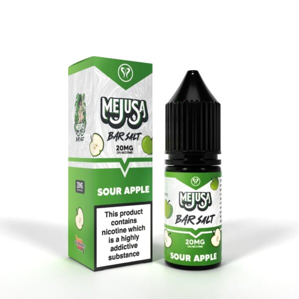 SOUR APPLE 10ML NIC SALT MEJUSA BAR SALT