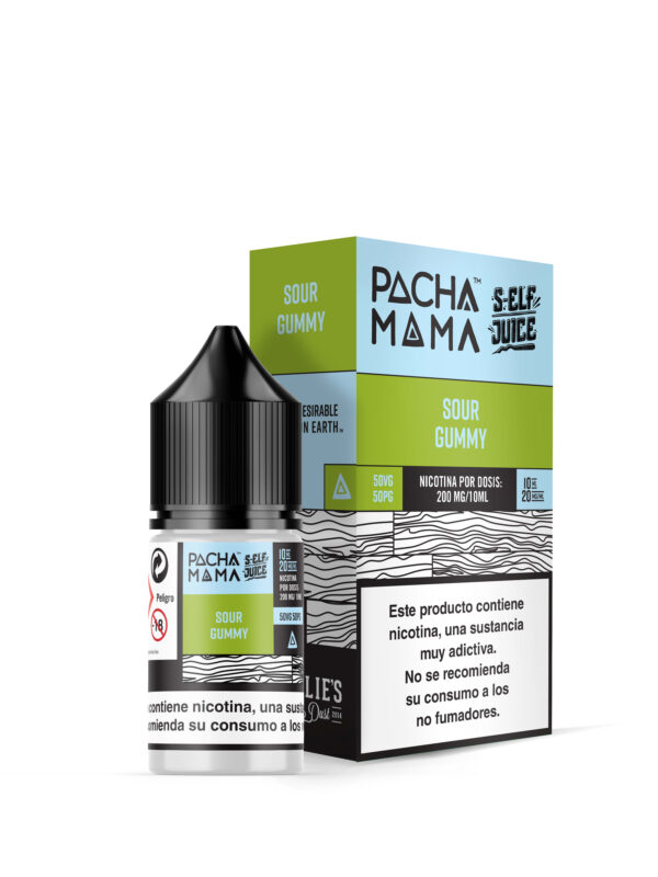 SOUR GUMMY NIC SALT 10ML PACHA MAMA S-ELF JUICE