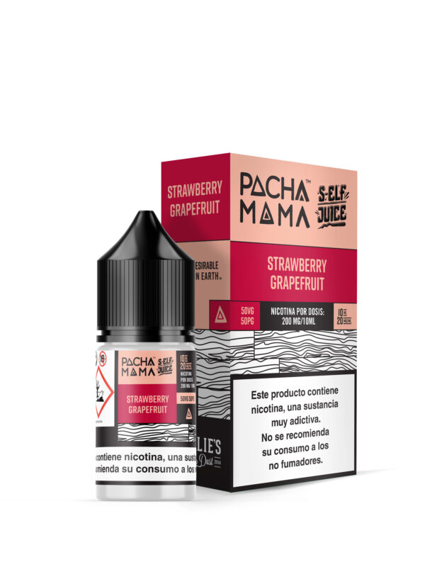 STRAWBERRY GRAPEFRUIT NIC SALT 10ML PACHA MAMA S-ELF JUICE