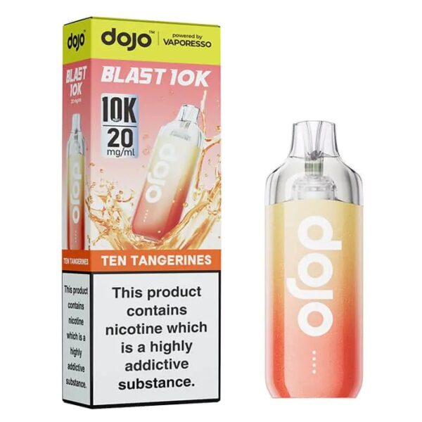 VAPORESSO DOJO BLAST 10K PREFILLED POD VAPE KIT 20MG - Image 2
