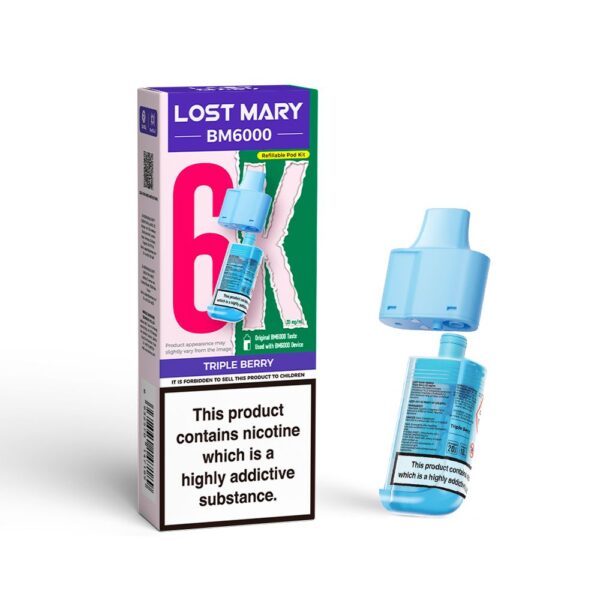 LOST MARY BM6000 PREFILLED PODS 20MG - Image 17