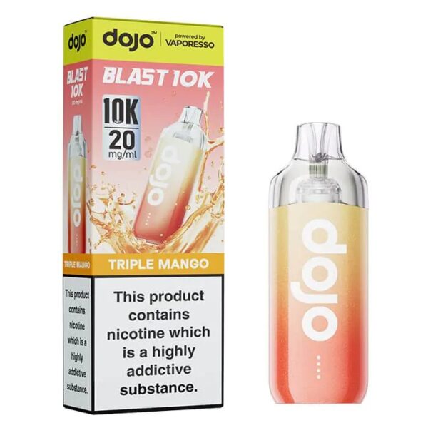 VAPORESSO DOJO BLAST 10K PREFILLED POD VAPE KIT 20MG - Image 4