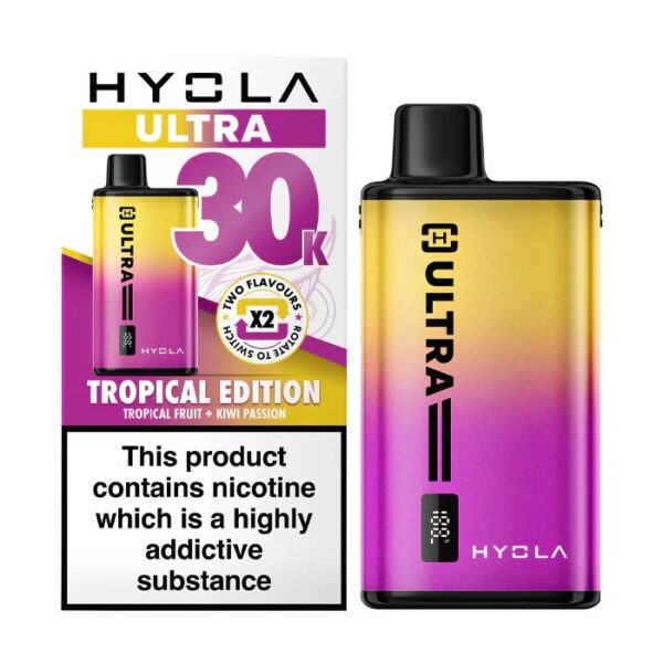 HYOLA ULTRA 30K PREFILLED POD VAPE KIT 20MG - Image 6