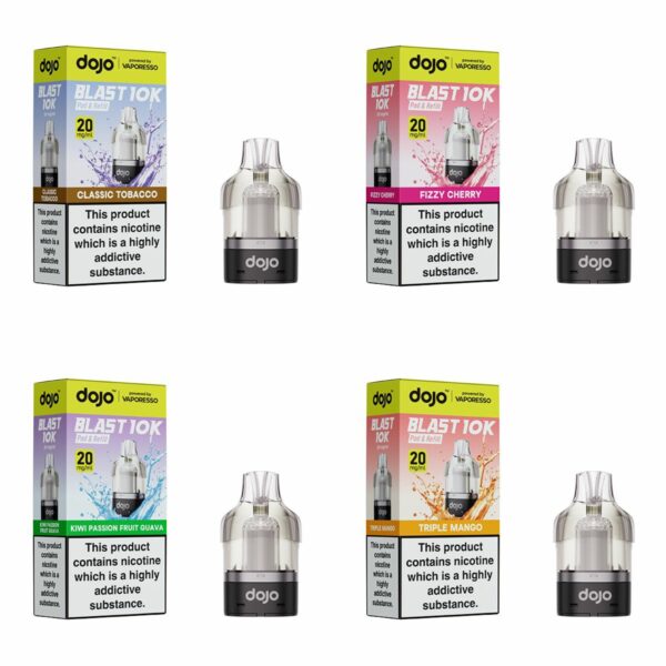 VAPORESSO DOJO BLAST 10K PREFILLED PODS 20MG