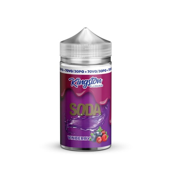 VINBERRY SODA 200ML E LIQUID KINGSTON
