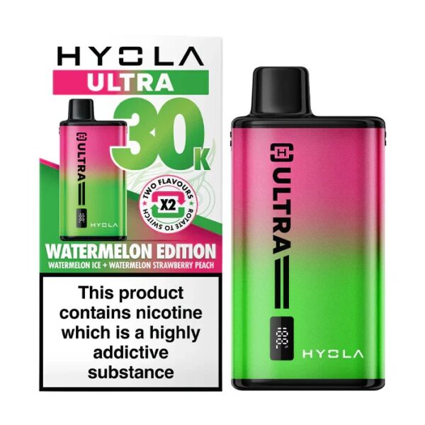 HYOLA ULTRA 30K PREFILLED POD VAPE KIT 20MG - Image 8