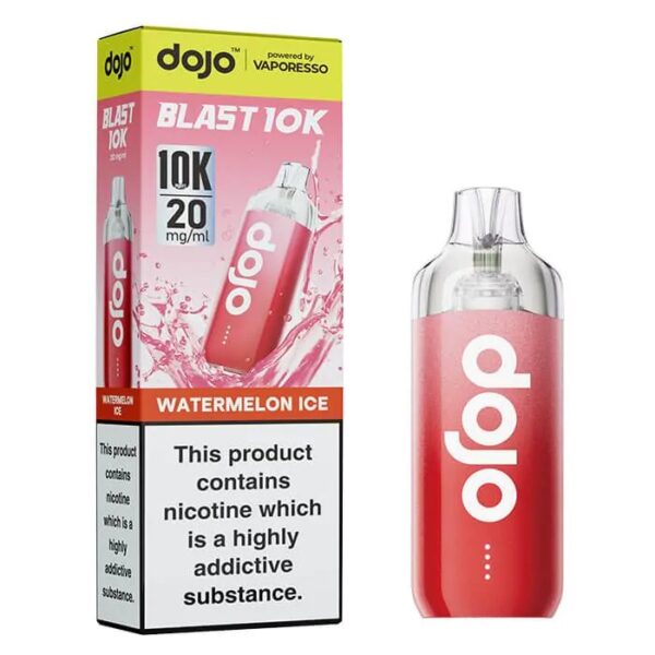 VAPORESSO DOJO BLAST 10K PREFILLED POD VAPE KIT 20MG - Image 6