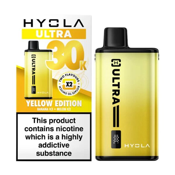 HYOLA ULTRA 30K PREFILLED POD VAPE KIT 20MG - Image 10