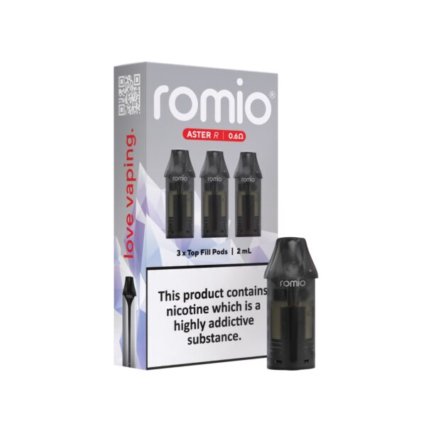 ROMIO ASTER R REPLACEMENT POD (3 PACK) - Image 2