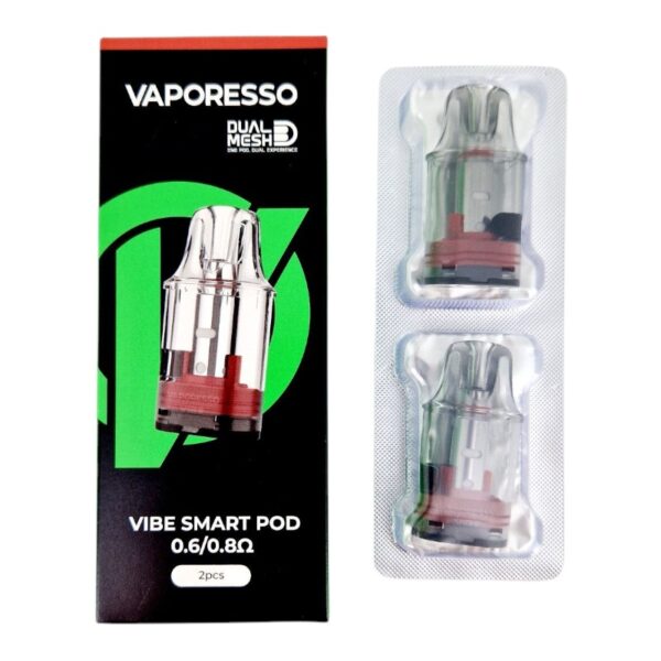 VAPORESSO VIBE REPLACEMENT POD CARTRIDGES (2 PACK) - Image 2